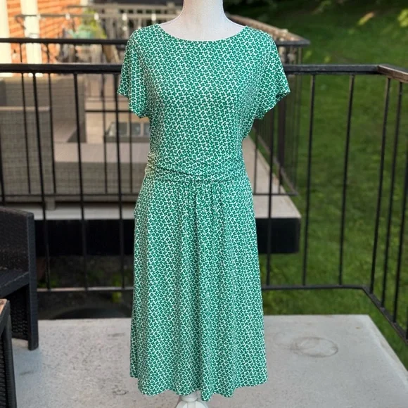 Boden | Dresses | Nwt Boden Amelie Jersey Dress In Meadow Green Size 2 |  Poshmark